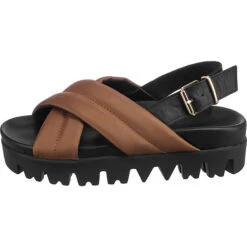 Inuovo Plateau-Sandaletten - Braun/schwarz 11 Inuovo Plateau-Sandaletten - Braun/schwarz -Trend Shoe Verkauf 23401824 03