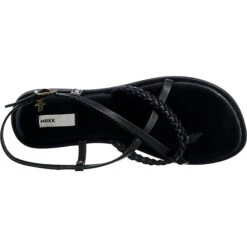 MEXX Jillian T-Steg-Sandalen - Schwarz -Trend Shoe Verkauf 23610330 06