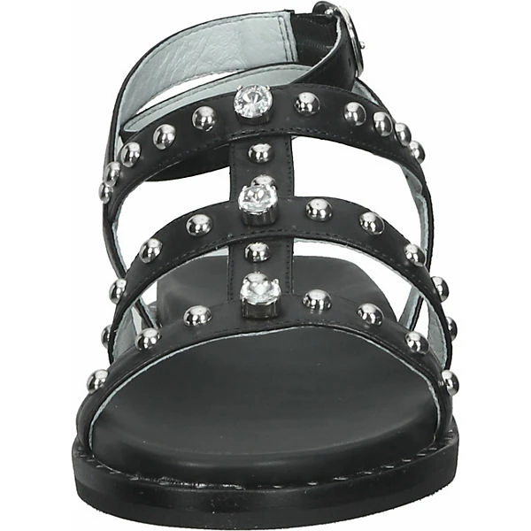 Nero Giardini Sandalen Riemchensandaletten - Schwarz/silber 5 Nero Giardini Sandalen Riemchensandaletten - Schwarz/silber – Bild 3