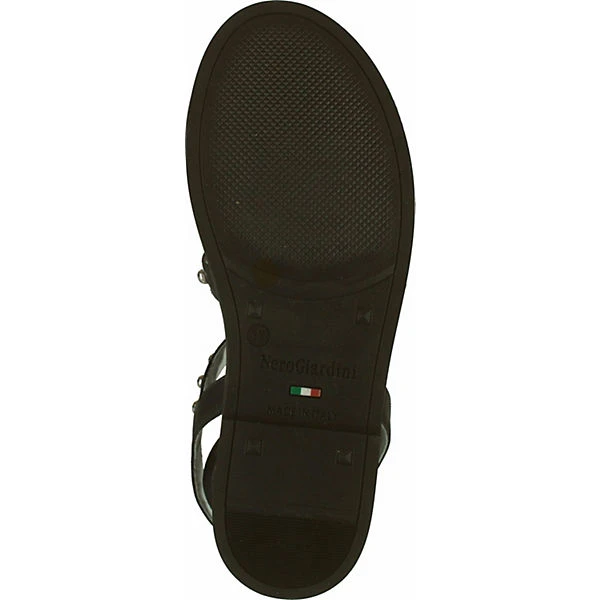 Nero Giardini Sandalen Riemchensandaletten - Schwarz/silber 9 Nero Giardini Sandalen Riemchensandaletten - Schwarz/silber – Bild 7