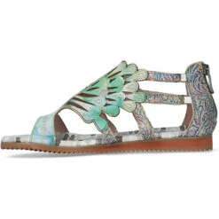Laura Vita Sandalen Schaftsandaletten - Grün/blau -Trend Shoe Verkauf 24300626 02