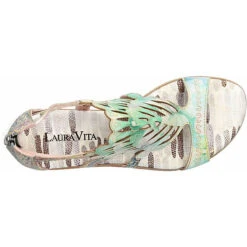 Laura Vita Sandalen Schaftsandaletten - Grün/blau -Trend Shoe Verkauf 24300626 03