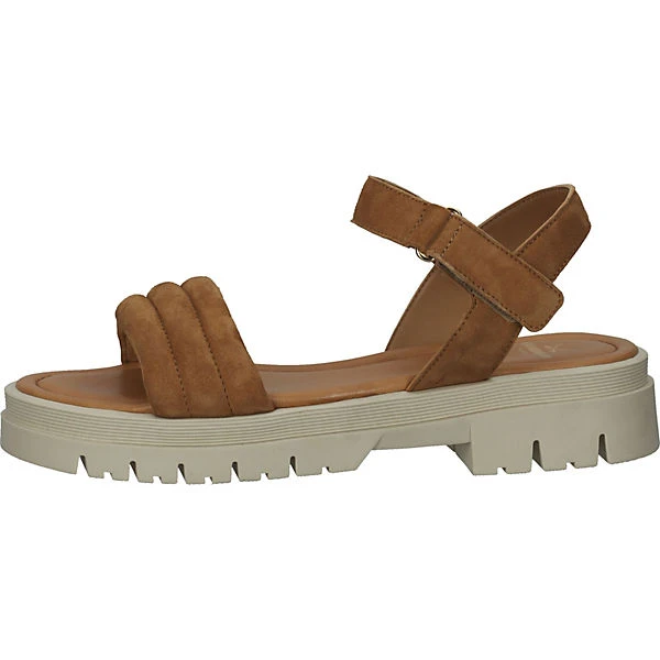 Sandalen Plateau-Sandaletten - Hellbraun 4 Sandalen Plateau-Sandaletten - Hellbraun – Bild 2