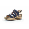 Gabor Keilsandaletten - Blau -Trend Shoe Verkauf 24732574 01