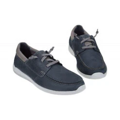 Clarks Herrenschuhe GORWIN MOC Sportliche Slipper - Blau 38 Clarks Herrenschuhe GORWIN MOC Sportliche Slipper - Blau -Trend Shoe Verkauf 25190149 17