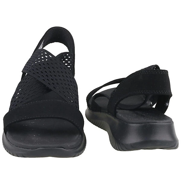 Skechers Bequeme Sandalen Sandalen - Schwarz 6 Skechers Bequeme Sandalen Sandalen - Schwarz – Bild 4