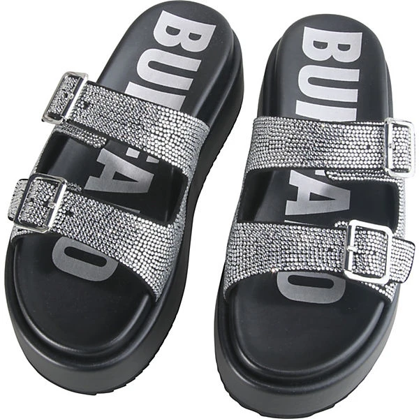 Buffalo Robyn Plateau-Sandaletten - Silber 8 Buffalo Robyn Plateau-Sandaletten - Silber – Bild 6