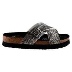 Mela Grau Sandalen Damen Größe 37 - 43 - Grau/schwarz 5 Mela Grau Sandalen Damen Größe 37 - 43 - Grau/schwarz -Trend Shoe Verkauf 27200051 02