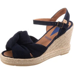 Verbenas Star Velour Keilsandaletten