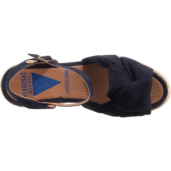 Verbenas Star Velour Keilsandaletten 7 Verbenas Star Velour Keilsandaletten – Bild 5