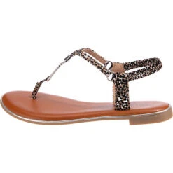T-Steg-Sandaletten - Braun -Trend Shoe Verkauf 27476912 03