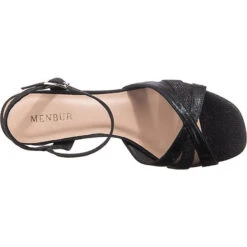 Menbur Riemchensandaletten - Schwarz -Trend Shoe Verkauf 27583679 06