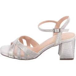 Menbur Riemchensandaletten - Silber -Trend Shoe Verkauf 27583681 03