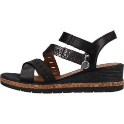 Remonte D3064-01 Keilsandaletten - Schwarz -Trend Shoe Verkauf 28255043 03