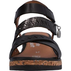 Remonte D3064-01 Keilsandaletten - Schwarz -Trend Shoe Verkauf 28255043 04