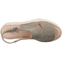 Avignon Velour Plateau-Sandaletten - Olive -Trend Shoe Verkauf 28543296 06