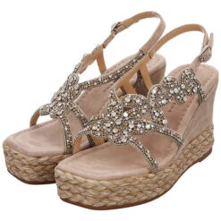 Alma En Pena Keilsandaletten - Taupe -Trend Shoe Verkauf 28745946 10