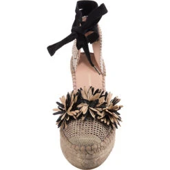 Keilsandaletten - Schwarz/beige -Trend Shoe Verkauf 28838477 04