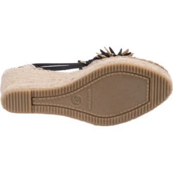 Keilsandaletten - Schwarz/beige -Trend Shoe Verkauf 28838477 07