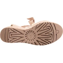 Ugg Abbot Ankle Wrap Keilsandaletten - Sand -Trend Shoe Verkauf 28946518 07