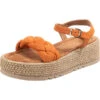 Unisa Plateau-Sandaletten - Orange 1 Unisa Plateau-Sandaletten - Orange -Trend Shoe Verkauf 29020127 01