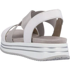 Remonte Sandalen Riemchensandaletten - Silber/weiß -Trend Shoe Verkauf 29071540 05