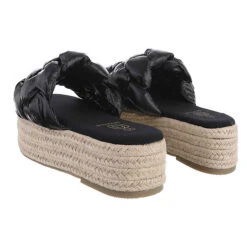 Plateausandaletten , Flach, Geflochten, Offene Ferse - Schwarz 8 Plateausandaletten , Flach, Geflochten, Offene Ferse - Schwarz -Trend Shoe Verkauf 29127038 03