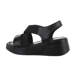 Plateausandaletten , Keilabsatz/Wedge, Riemen