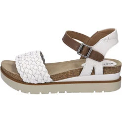 Josef Seibel Sandalen Riemchensandaletten - Braun/weiß 10 Josef Seibel Sandalen Riemchensandaletten - Braun/weiß -Trend Shoe Verkauf 29278622 02