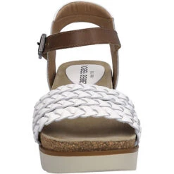 Josef Seibel Sandalen Riemchensandaletten - Braun/weiß 11 Josef Seibel Sandalen Riemchensandaletten - Braun/weiß -Trend Shoe Verkauf 29278622 03