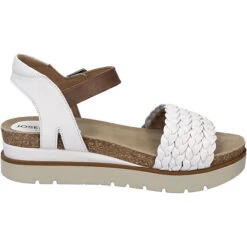 Josef Seibel Sandalen Riemchensandaletten - Braun/weiß 12 Josef Seibel Sandalen Riemchensandaletten - Braun/weiß -Trend Shoe Verkauf 29278622 04