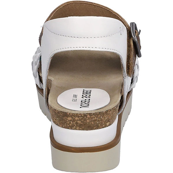 Josef Seibel Sandalen Riemchensandaletten - Braun/weiß 7 Josef Seibel Sandalen Riemchensandaletten - Braun/weiß – Bild 5