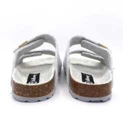 Vegan Sandale Grau Für Damen - Grau 9 Vegan Sandale Grau Für Damen - Grau -Trend Shoe Verkauf 29314656 03