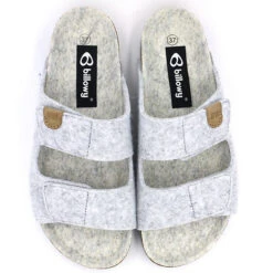 Vegan Sandale Grau Für Damen - Grau 10 Vegan Sandale Grau Für Damen - Grau -Trend Shoe Verkauf 29314656 04