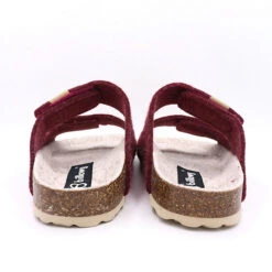 Vegan Sandale Bordeaux Für Damen - Bordeaux -Trend Shoe Verkauf 29314928 03