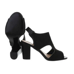 Sandalen & Sandaletten Schnalle, Blockabsatz, Riemen, Perforiert - Schwarz 6 Sandalen & Sandaletten Schnalle, Blockabsatz, Riemen, Perforiert - Schwarz -Trend Shoe Verkauf 29424835 02