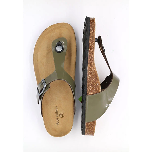 Sandale Khaki Für Damen - Khaki 4 Sandale Khaki Für Damen - Khaki – Bild 2