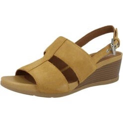 Geox D Marykarmen A Keilsandale Damen Keilsandaletten - Hellbraun -Trend Shoe Verkauf 29808150 04