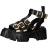 Buffalo Sandalen Riemchensandaletten - Schwarz -Trend Shoe Verkauf 29878964 01