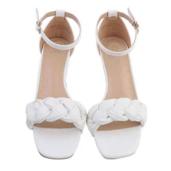 Sandalen & Sandaletten Knöchelriemen, Blockabsatz, Geflochten -Trend Shoe Verkauf 29893297 04