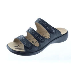 Westland Damen Sandale Ibiza 66 | Schwarz Ibiza 66, Schwarz Klassische Sandalen - Schwarz