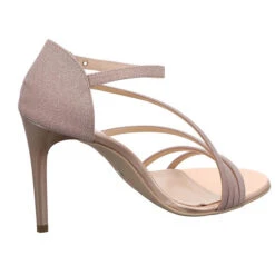 Nero Giardini Damen Riemchensandalen Egizia Riemchen Sandalette Fußbett Bequem Freizeit Glitzerdetails Textil Uni Riemchensandalen - Camel -Trend Shoe Verkauf 30189058 05