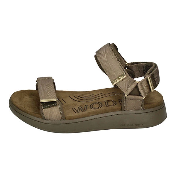 Woden LINE WL926 Klassische Sandalen - Grün 4 Woden LINE WL926 Klassische Sandalen - Grün – Bild 2