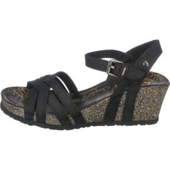 Panama Jack Vera Basics Riemchensandaletten - Schwarz -Trend Shoe Verkauf 5226537 03