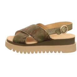 Gabor Plateau-Sandaletten - Natur/oliv 8 Gabor Plateau-Sandaletten - Natur/oliv -Trend Shoe Verkauf 8617818 02