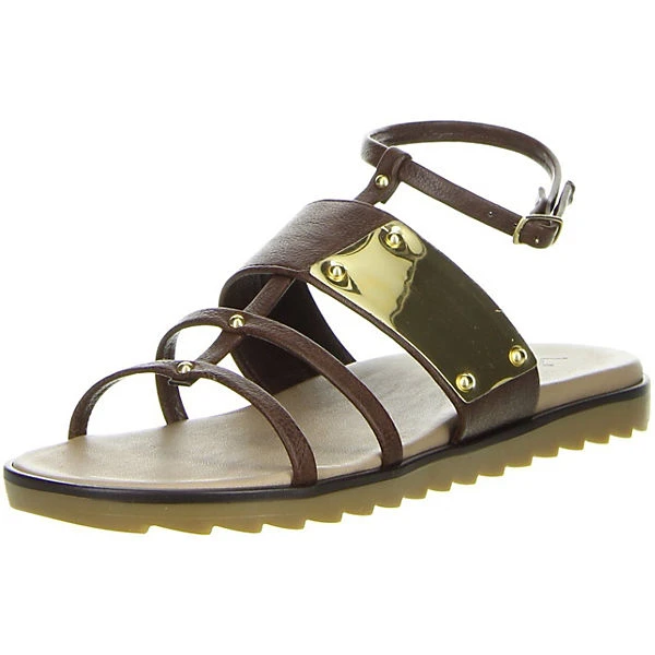 Damen Sandaletten Braun - Braun 3 Damen Sandaletten Braun - Braun