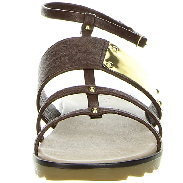 Damen Sandaletten Braun - Braun 6 Damen Sandaletten Braun - Braun – Bild 4