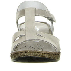 Damen Sandaletten Grau/taupe - Grau -Trend Shoe Verkauf 8902229 04