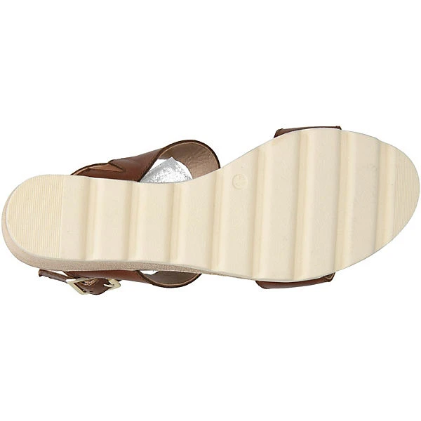 Caprice Keilsandaletten - Cognac 8 Caprice Keilsandaletten - Cognac – Bild 6